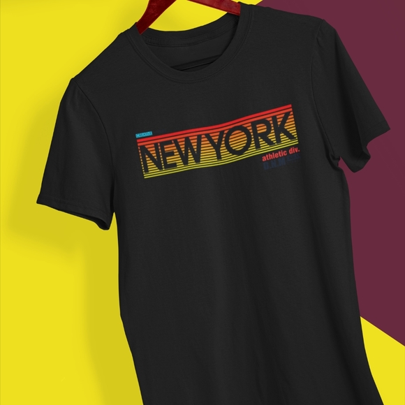 Color - Black - Mens Short Sleeve T-shirt - - Picture 1 of 1